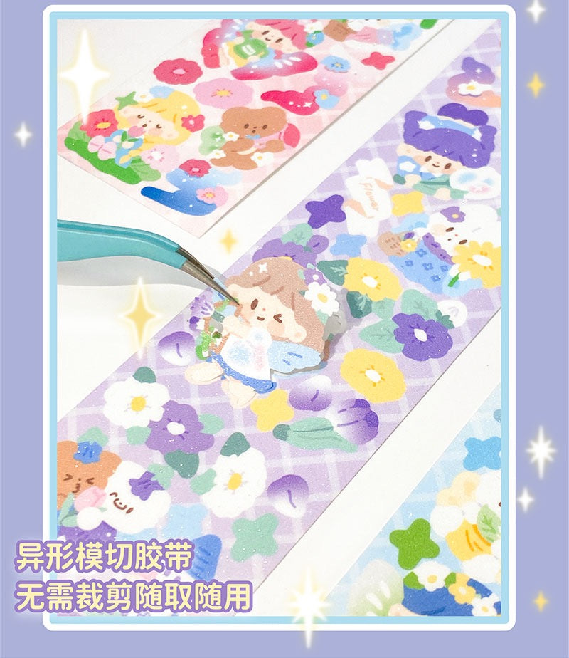 Molinta flower fairy and magic emissary sticker tape