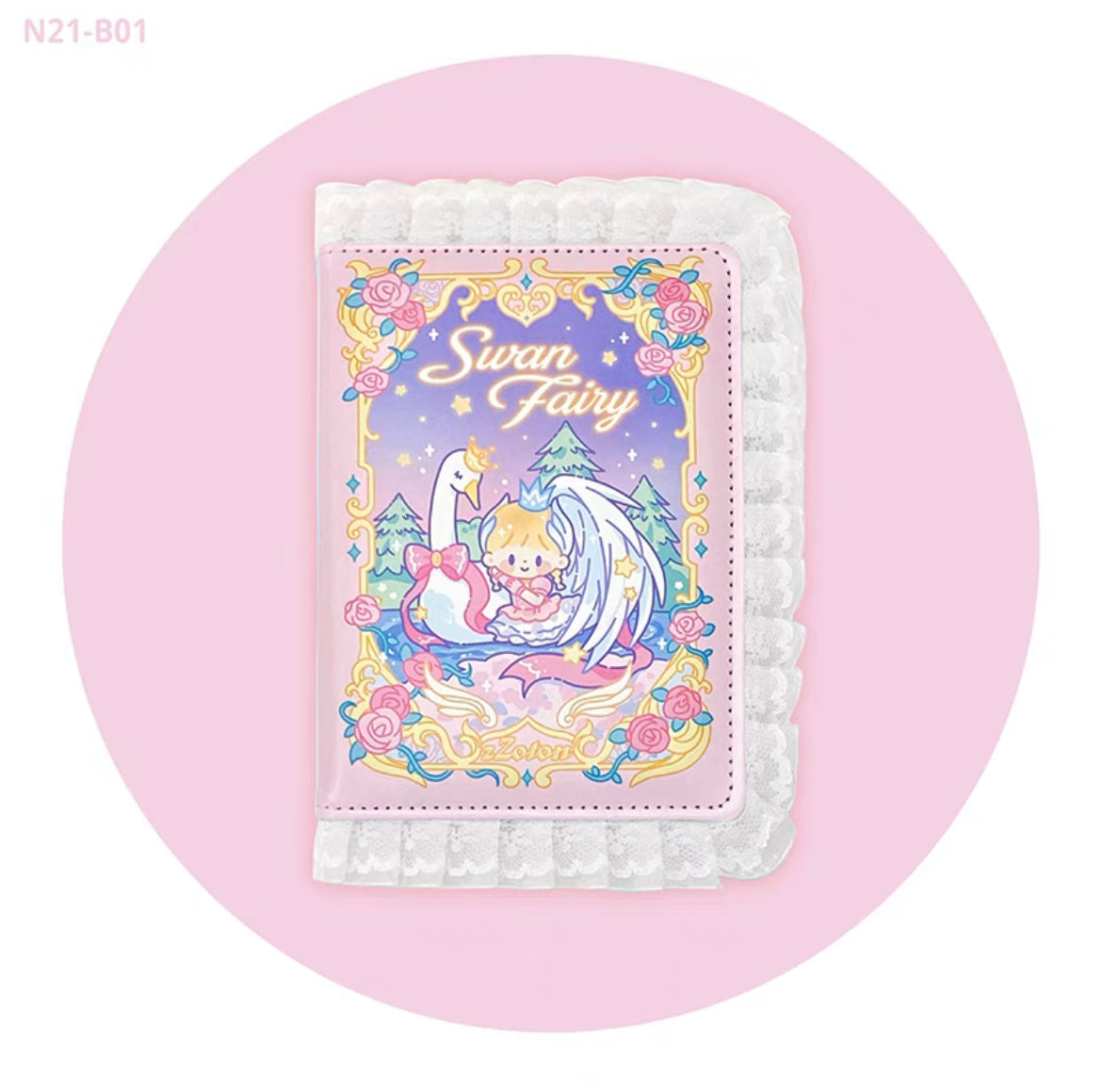 Molinta 「Fairy Tales」series washitape and sticker holder book and A6 notebook