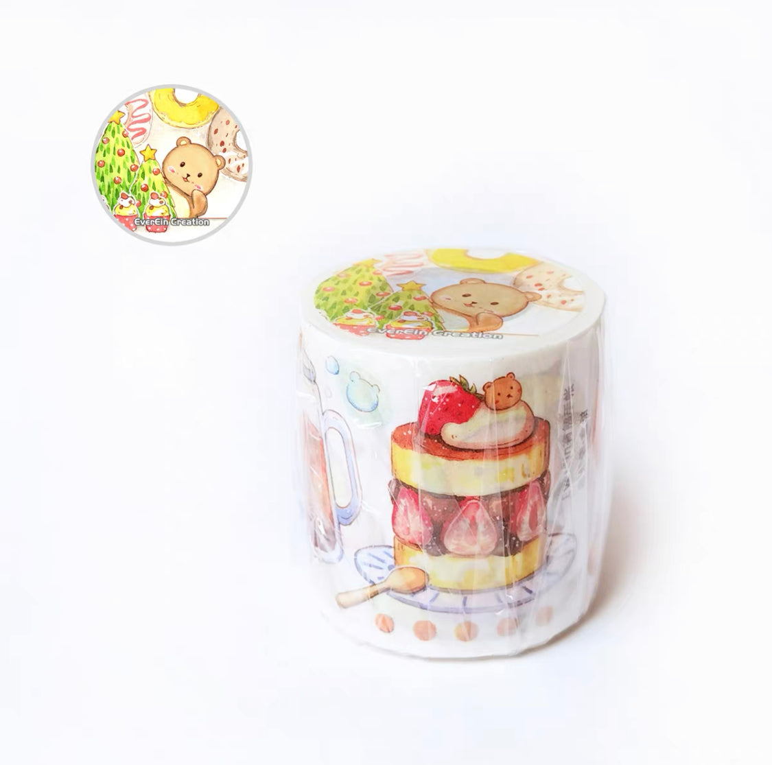 Ever&Ein tea time and sweet time washitape and sticker pack