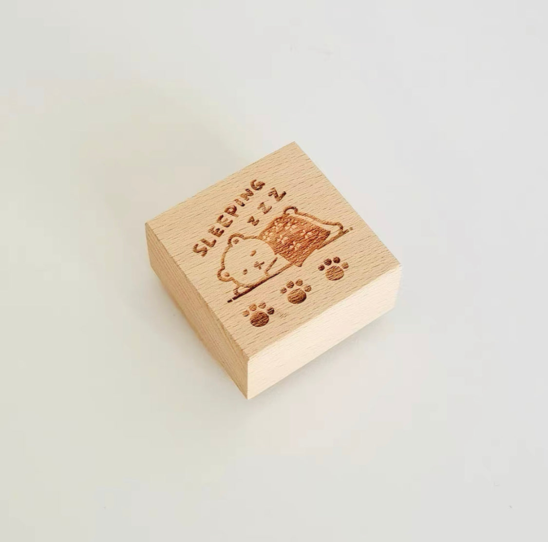 Ever&Ein panda and bear rubber stamp series