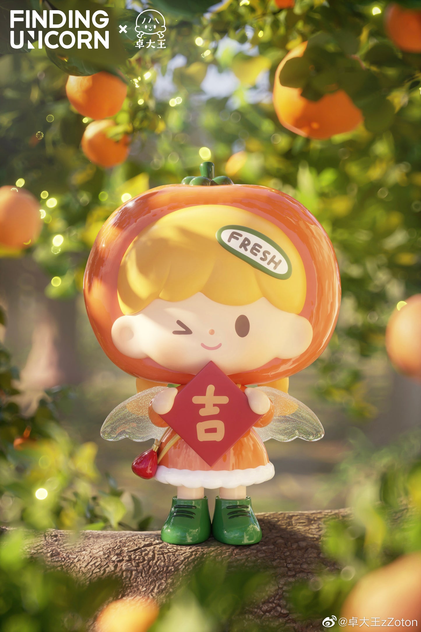 Molinta blind box toys 「Blessing for Fruits」series 14