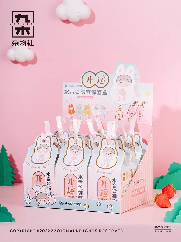 Molinta × M&G shop flower party series omamori bell blind box