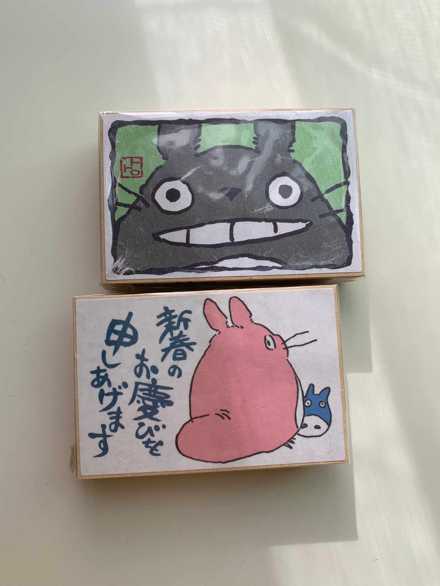 【JP】Beverly Tonari no Totoro new year rubber stamp set