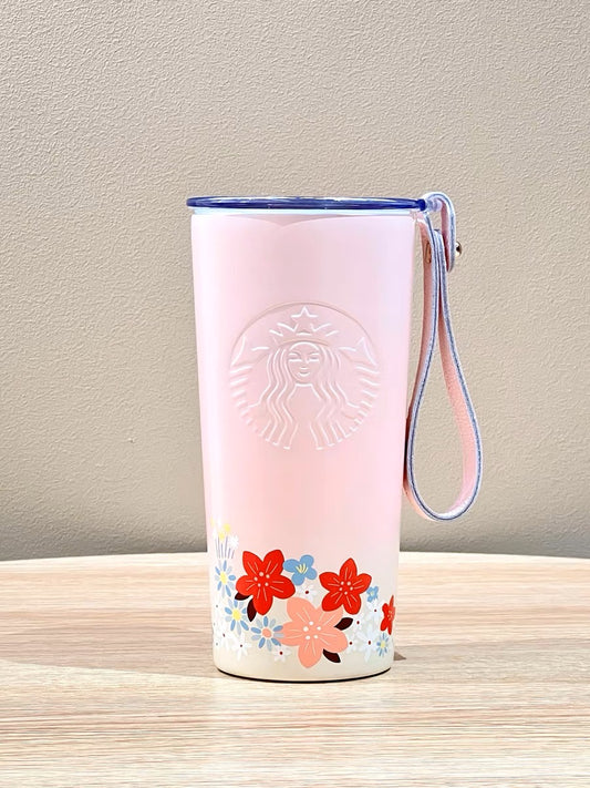 Starbucks China 2023 Sakura Rabbit Season Theme 355ml stainless steel cup