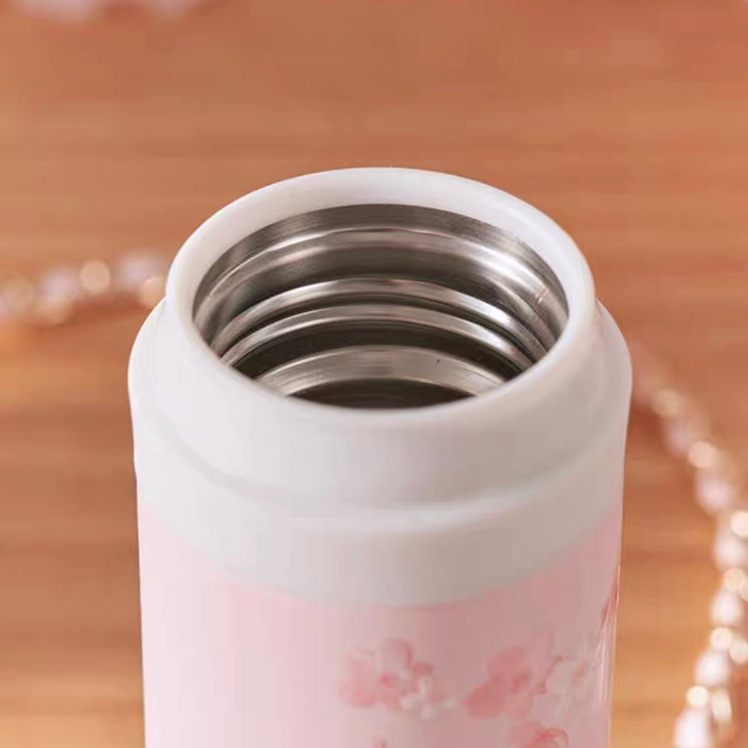 Starbucks × Thermos China 2022 Sakura Season 200ml pink sakura stainless steel vacuum cup with bag