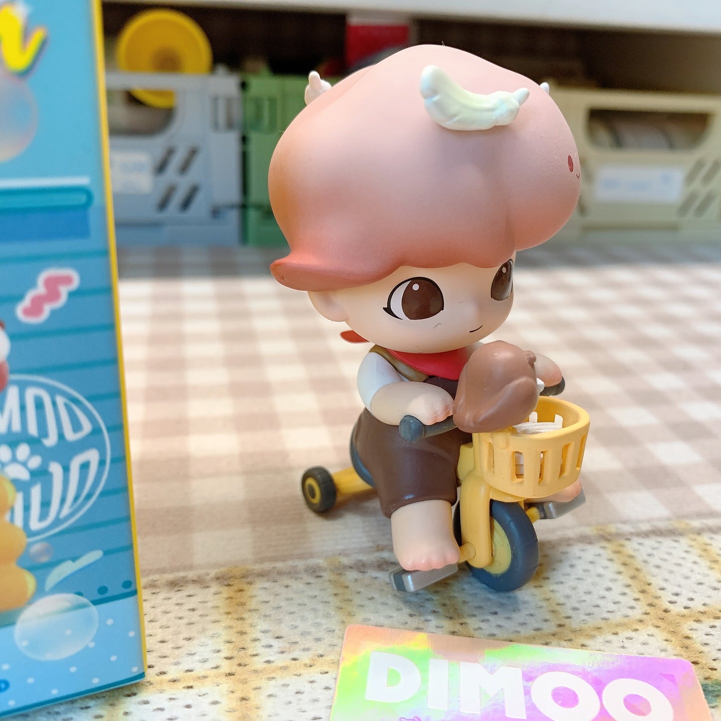 【PRELOVED and SALE 】POPMART Dimoo blind box toy Pets Vacation Love Letter Courier