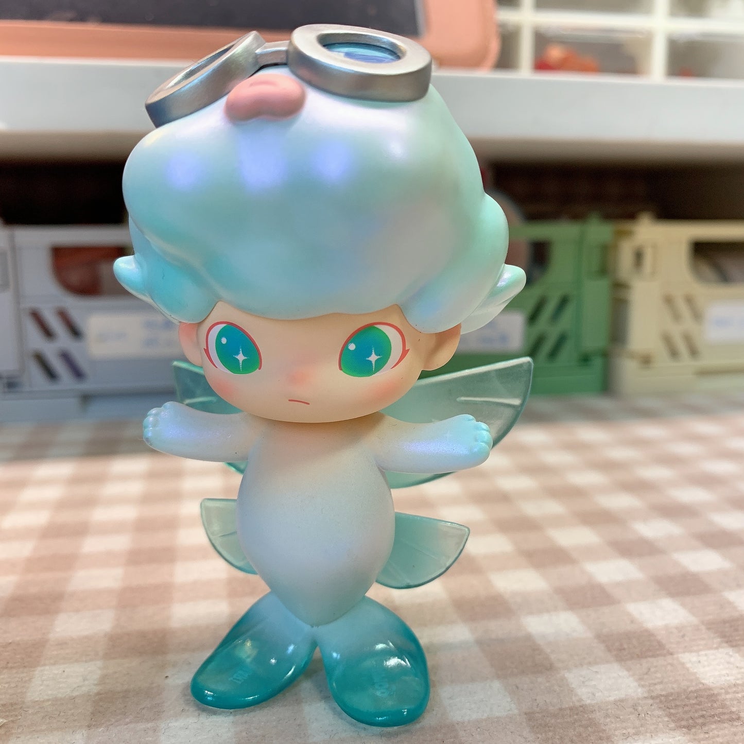 【PRELOVED and SALE 】POPMART Dimoo blind box toy Aquarium series Flying Fish