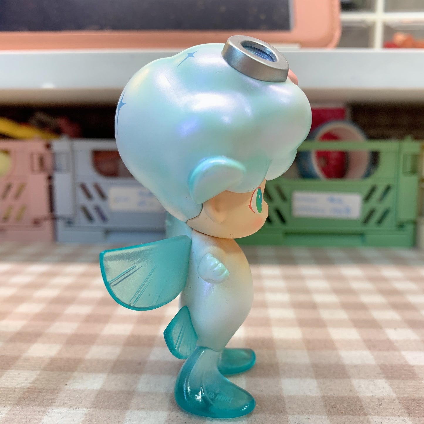 【PRELOVED and SALE 】POPMART Dimoo blind box toy Aquarium series Flying Fish