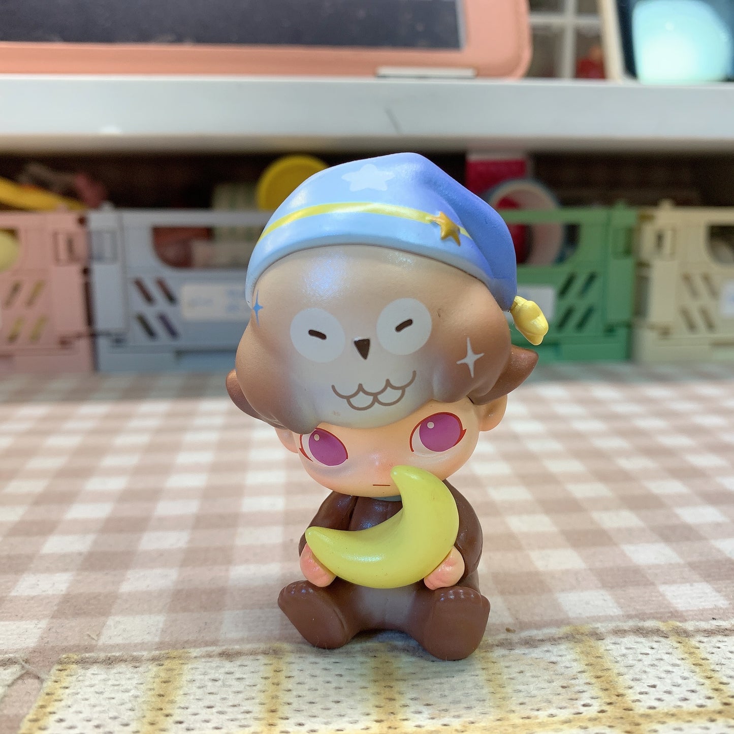 【PRELOVED and SALE 】POPMART Dimoo blind box toy Forest Night series Night Watcher