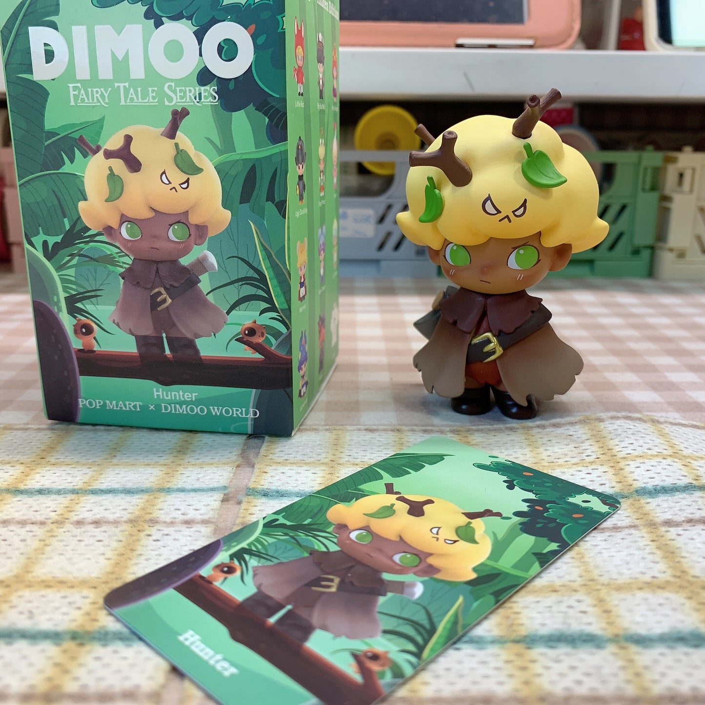 【PRELOVED and SALE 】POPMART Dimoo blind box toy Fairy Tale series Hunter