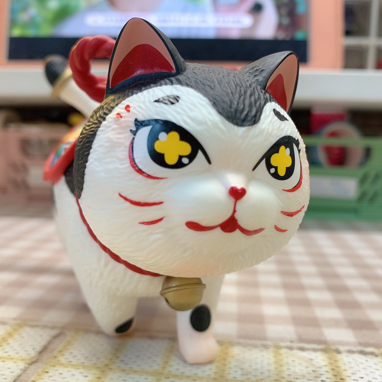 【PRELOVED and SALE 】Miao-Ling-Dang Collections blind box toy Japanese Inu-hariko cat