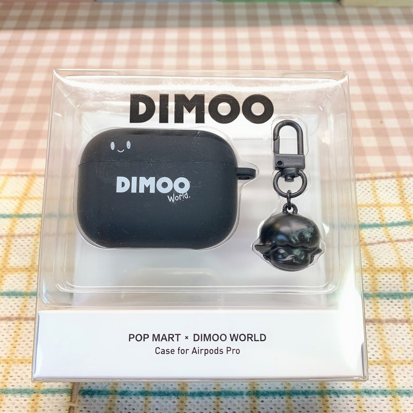 POPMART Dimoo Case for Airpods Pro（black）