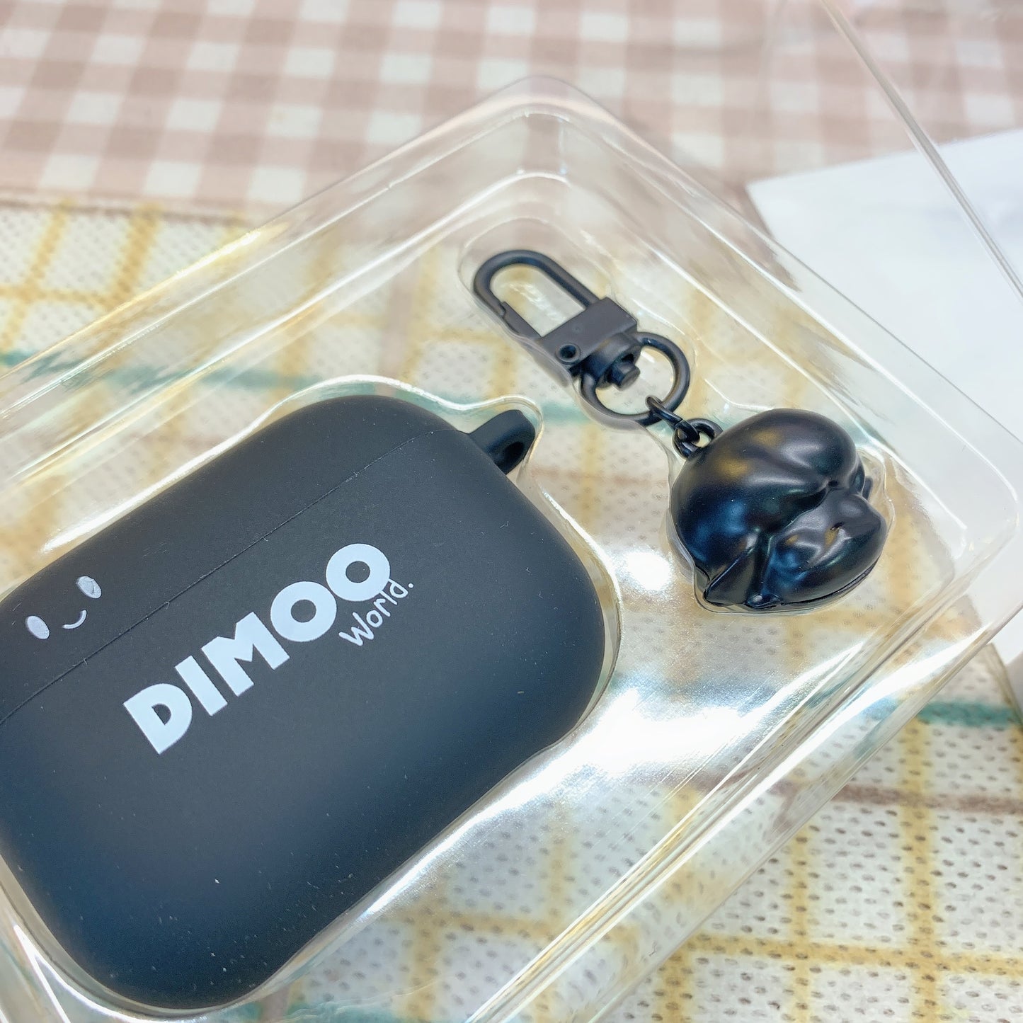 POPMART Dimoo Case for Airpods Pro（black）