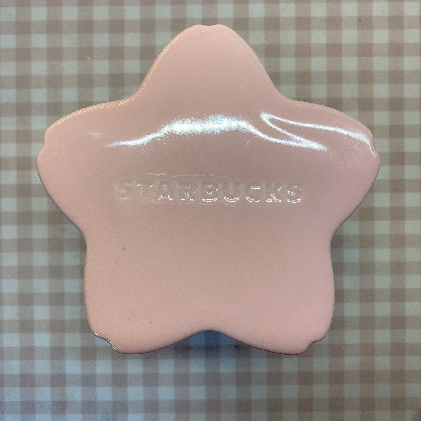 Japan Starbucks 2021 Sakura season ceramics double storage box