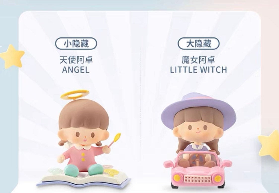 Molinta blind box toys 「who is little witch」series 3