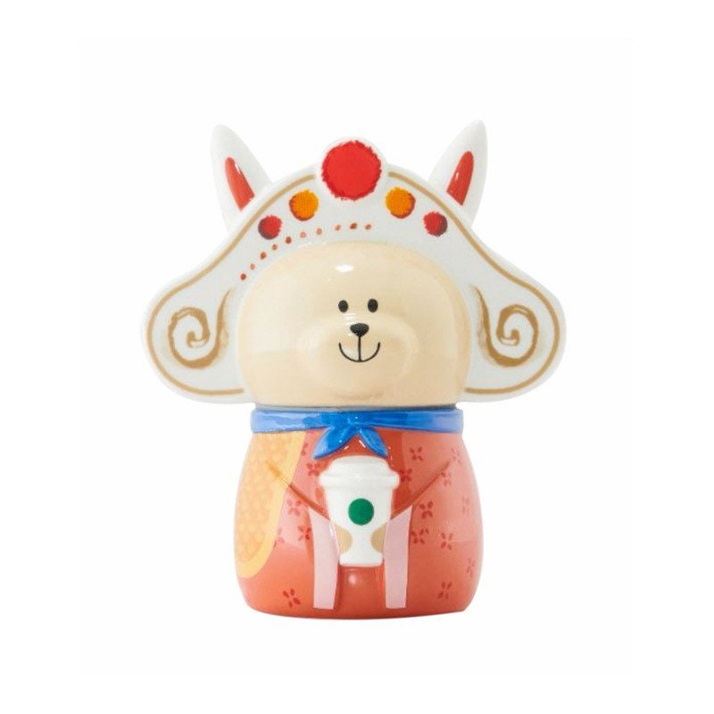 Starbucks China 355ml 2021 China traditional rabbit god ceramics mug