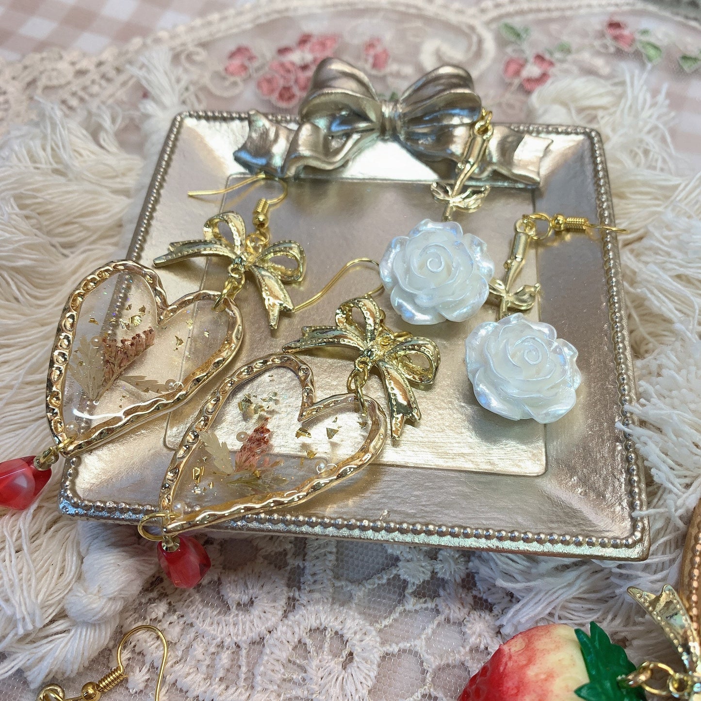 Moya handmade earrings「autumn dream」