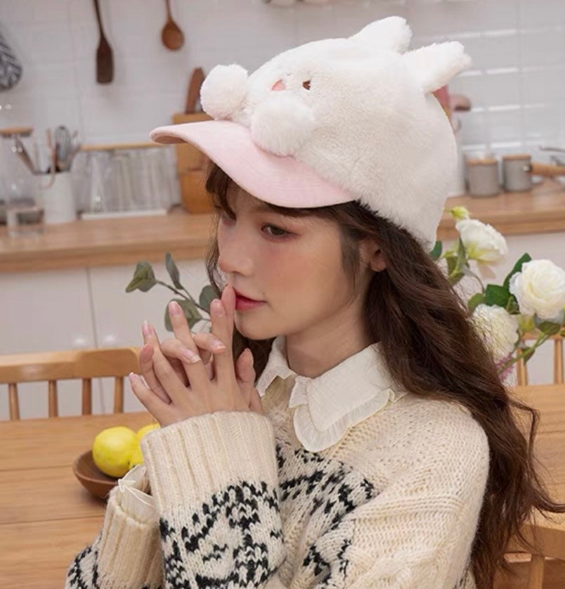 Molinta 「Baking Park」series stationery cute rabbit plush hat