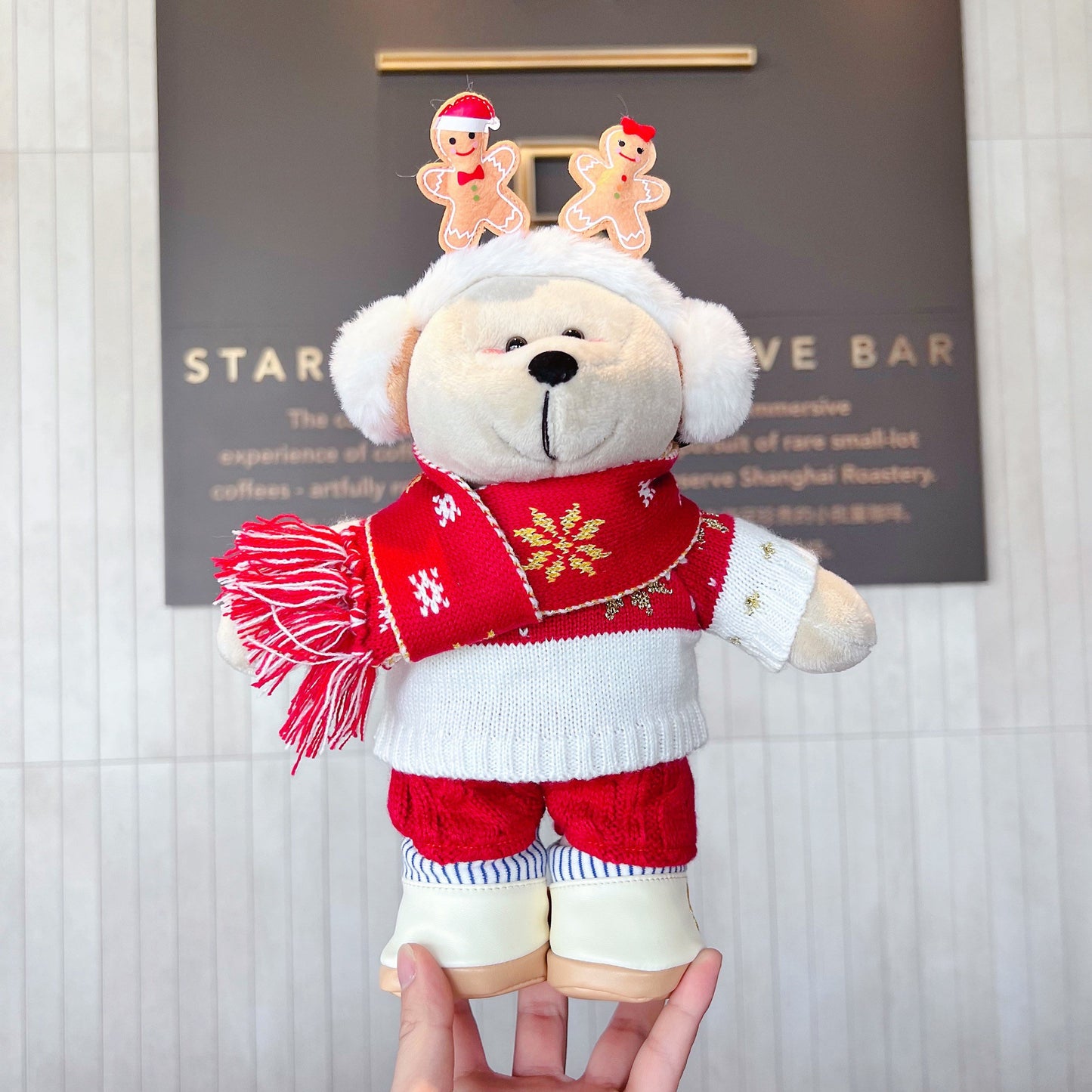 Starbucks China 2021 Christmas winter bear