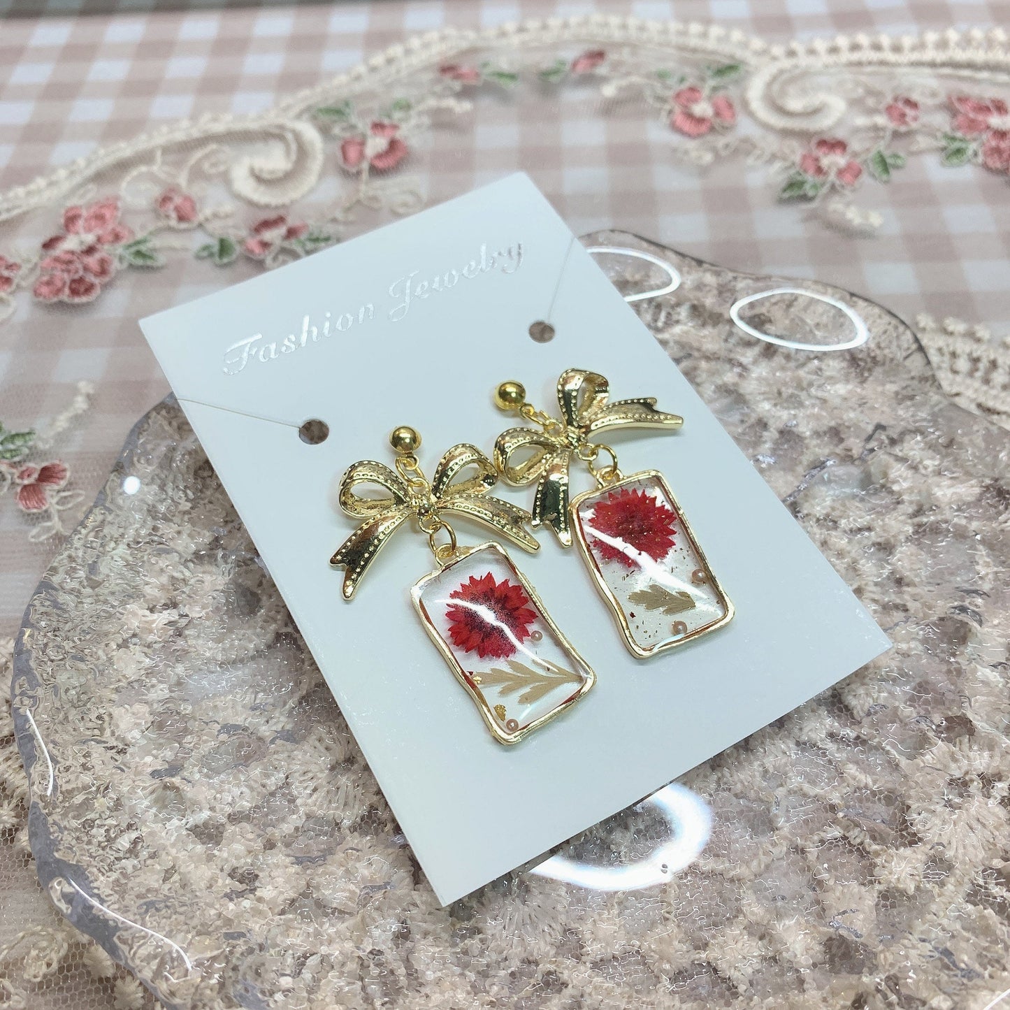 Moya handmade earrings「memory」
