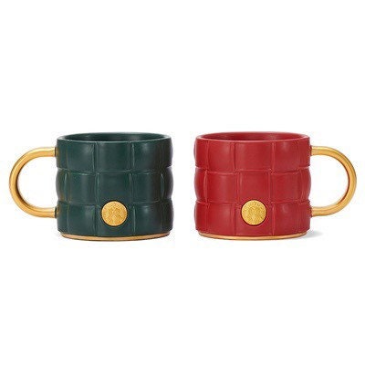 China Starbucks Christmas classic ceramics cup set box