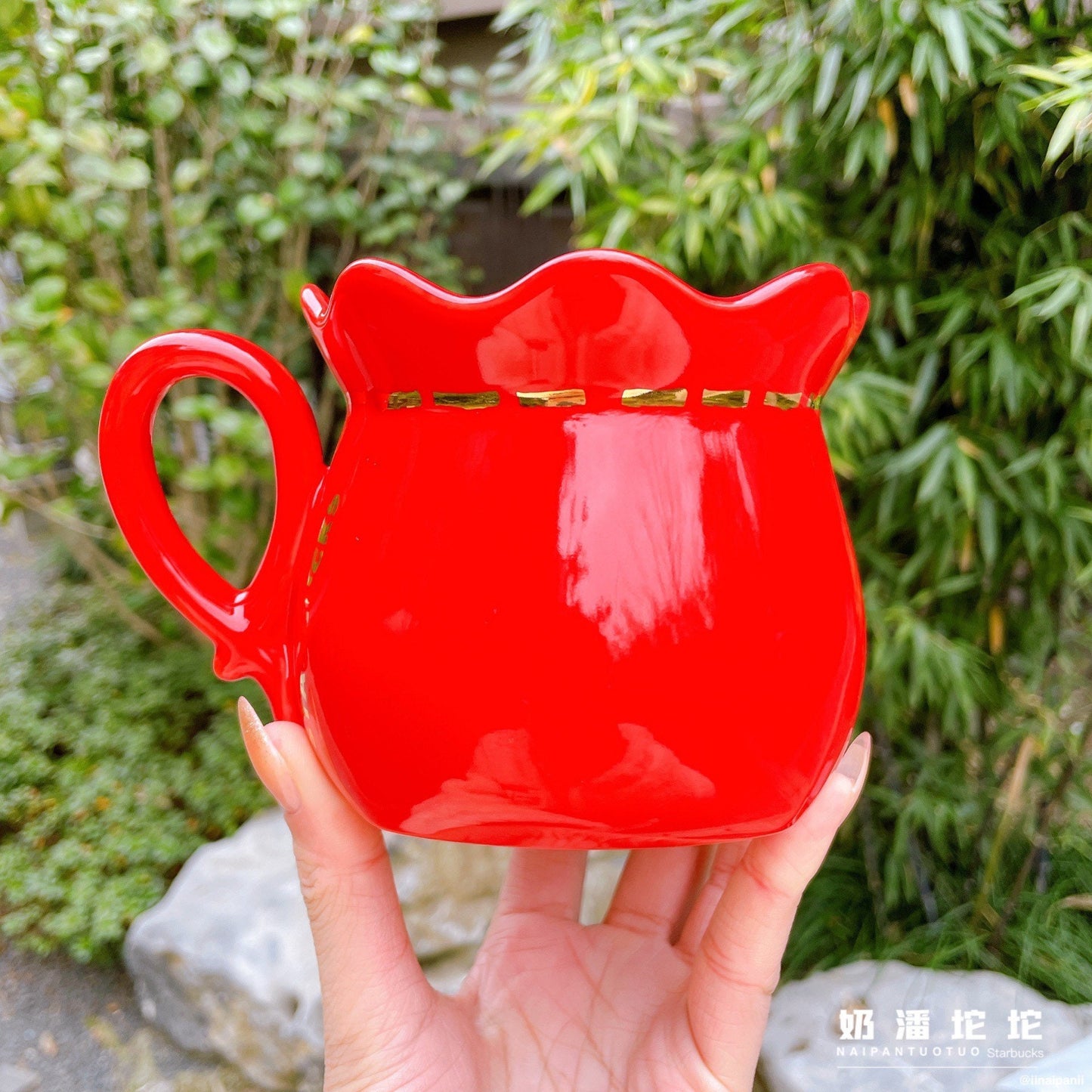 Starbucks China 414ml 2022 new year tiger series lucky bag with tiger ceramics mug