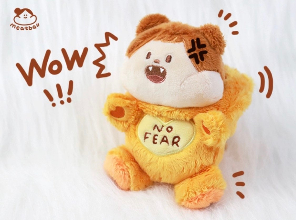 Meatball 2022 tiger plush toy and Omamori toy