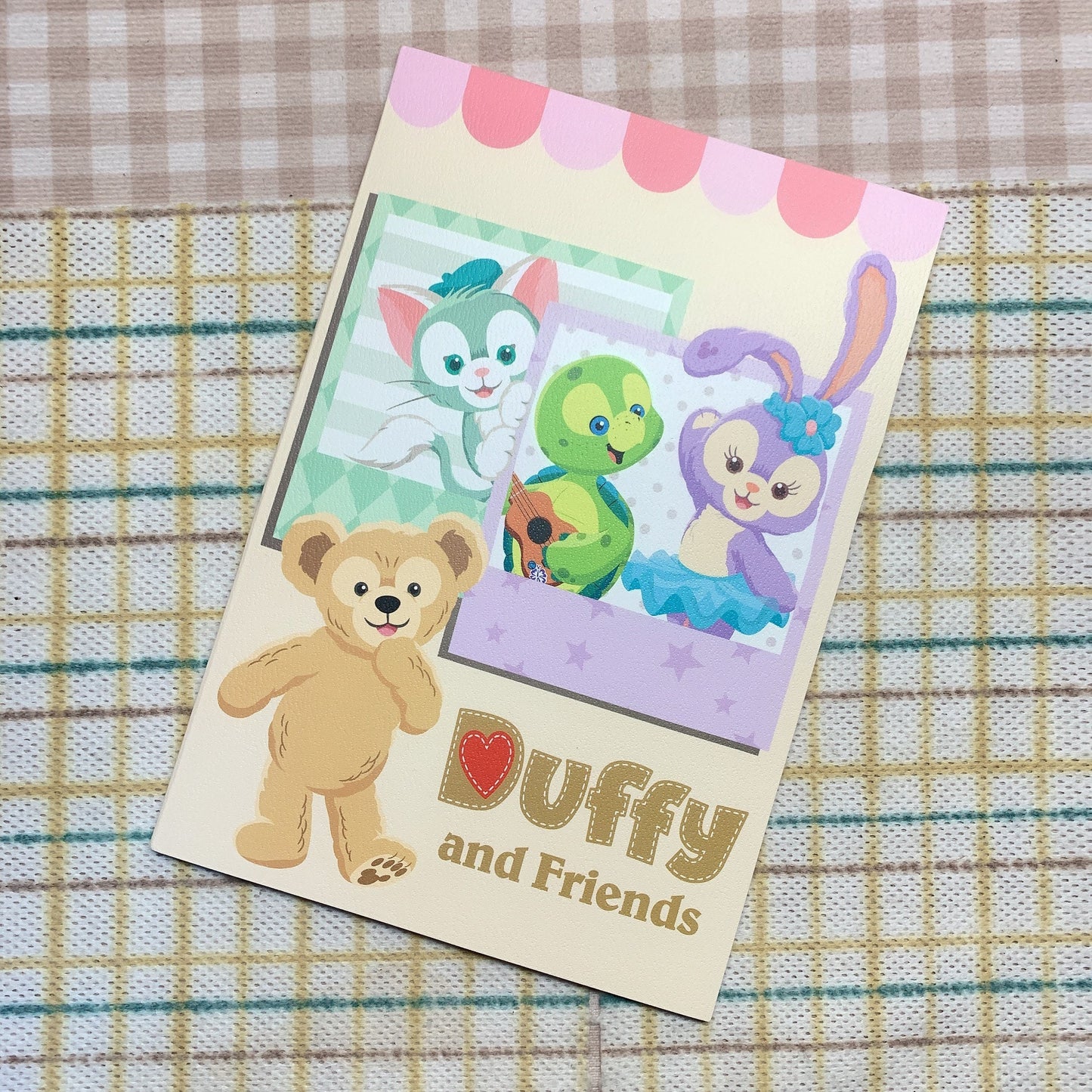 Shanghai Disneyland Duffy and friends sticker book