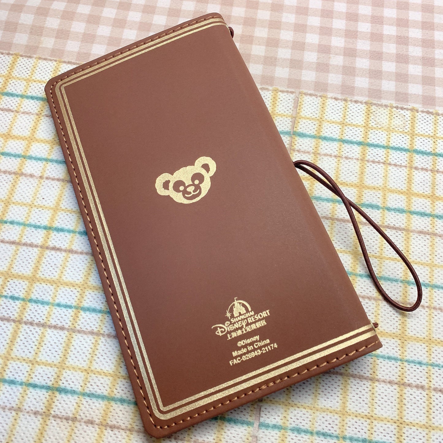 Shanghai Disneyland Duffy and friends Traveler's notebook（normal size）set